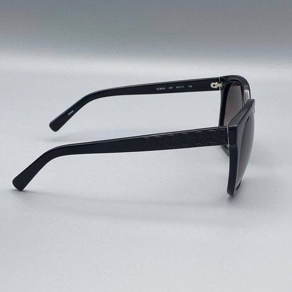 New KARL LAGERFELD KL865S Black Sunglasses - Picture 6 of 8